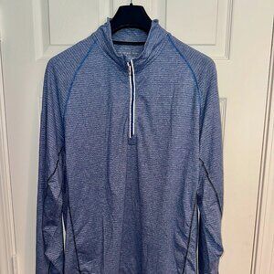 Tommy Bahama Tidal Tech IslandZone® Half-Zip Sweatshirt – Men’s XL – Monaco Blue